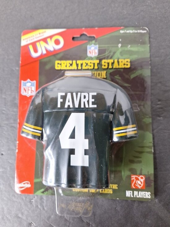 Sababa Toys Other - Brett Favre UNO Cards Set NEW Packers Green Bay Greatest Stars Edition